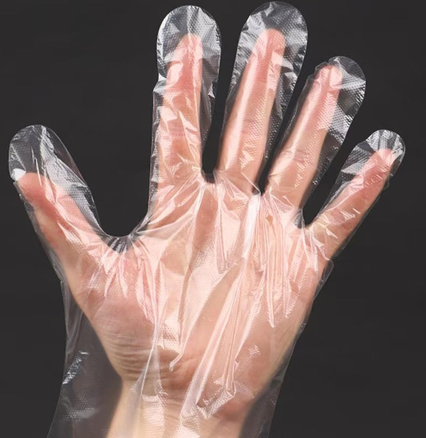 "Geosan" 20 Ct Extra Long Disposable Vinyl LDPE Gloves - Made in Korea