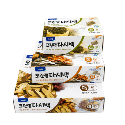 Cleanlab Disposable Soup Stock Filter Bags for Soup, Tea & Herbs – 3 Size Options – Made in Korea