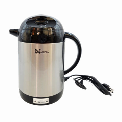 Narita Stainless Steel Electric Kettle (1.5L) – Removable Power Cord – Speedy Boiling