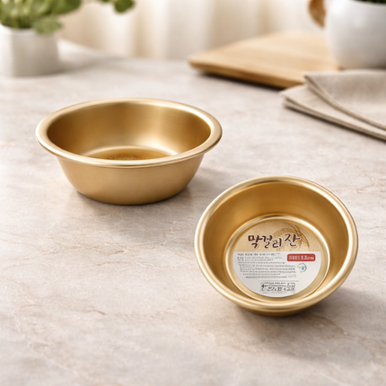 Aluminum Makgeolli Bowl Cup (Standard, No Handle) – Made in Korea