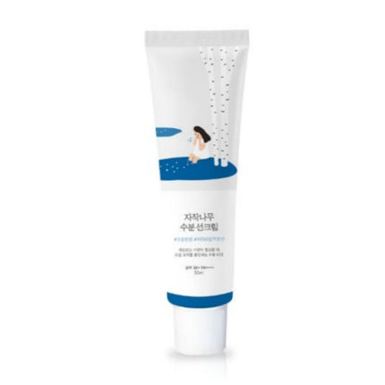ROUND LAB Birch Juice Moisturizing Sunscreen SPF45 Broad Spectrum – Hydrating Daily UV Protection (50ml / 1.69 fl oz) - Made in Korea