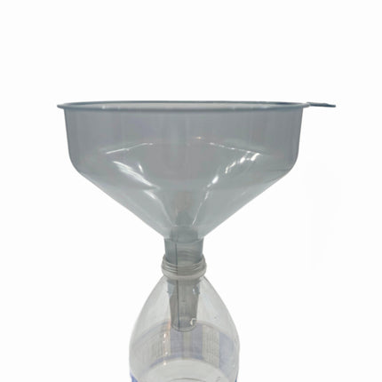 Kaizen Plastic Funnel with Hanging Loop - 2 Colors (Clear White or Clear Gray)