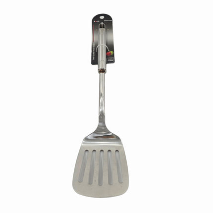 Home Art Pure Stainless Steel Turner - Slotted Spatula - Stainless Steel Kitchen Utensil