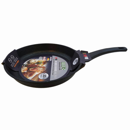 Mommycook 6-Layer Marble Coating Frying Pan with Heat-Resistant Handle (4 Sizes) - Made in Korea