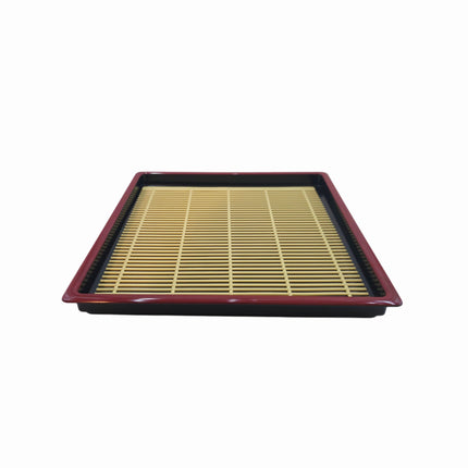 Square Soba Plate W/ Removable Slotted Base - Made in Japan