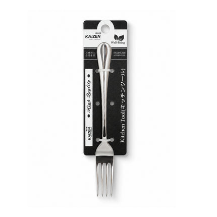 Kaizen Stainless Steel Dinner Fork – Mirror Finish, 7.5 in (19 cm)