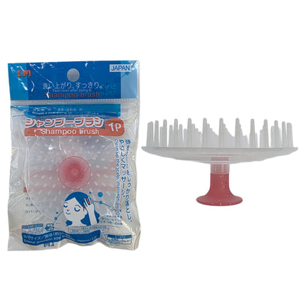 Handheld Shampoo Brush / Scalp Massager (Diameter = 3.2in / 8cm)