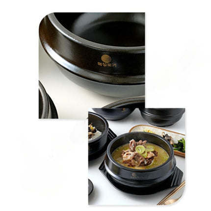 Melamin Base for Korean Ttukbaegi Earthenware Soup Bowls/Pots - Made in Korea - Comes in 5 sizes
