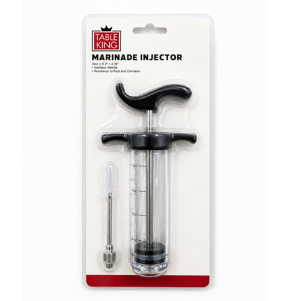 Table King 1 oz Marinade Meat Injector with Stainless Steel Needle