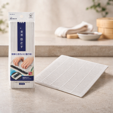 Sanada Seiko Clean Sushi Rolling Sheet - Sushi Gimbap Rolling Mat - Made in Japan