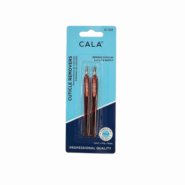 "Cala" Cuticle Removers (2-pack) - Dual-Ended