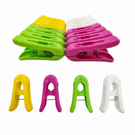 Korean Plastic Clothespins (16 pcs) - 2.5 Inch Laundry Clips - Made in Korea
