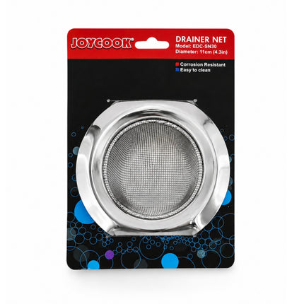 JOYCOOK Stainless Steel Sink Drain Strainer with Flexible Mesh Basket – 4.5 in.