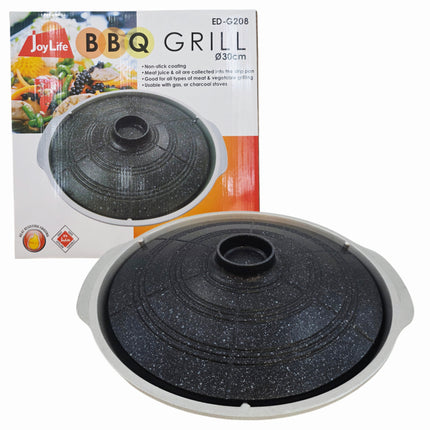 JoyLife Reversible Korean BBQ Grill Pan 11.8 Inches (30 cm) - Made in Korea