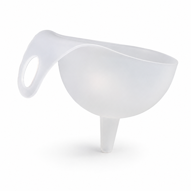 SNAZZY Pastel Wide-Mouth Refill Funnel with Handle - Made in Korea