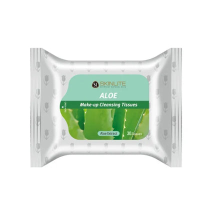SKINLITE Makeup Removing Facial Cleansing Tissues (Pack of 30) - Comes in Aloe, Cucumber, Orange, or Rose) - Made in Korea