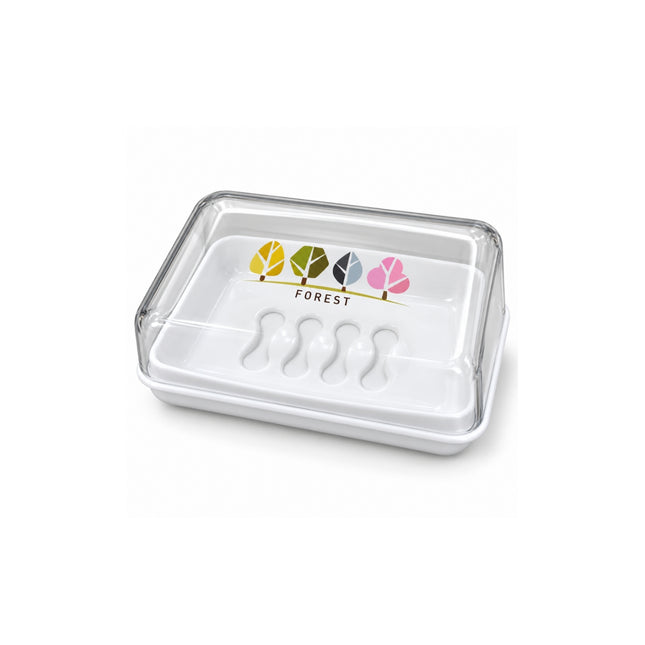 Needco Forest Covered Soap Dish / Soap Tray / Soap Case - Made in Korea