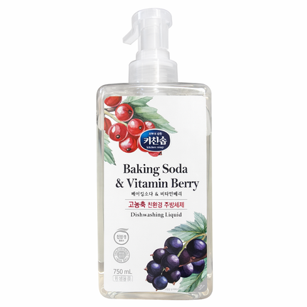 Baking Soda & Vitamin Berry Dishwashing Detergent (Gentle On Skin) - Made in Korea