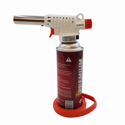 Gas One Heavy Duty Butane Cooking Torch with Stand - GT-099 - Adjustable Flame Control