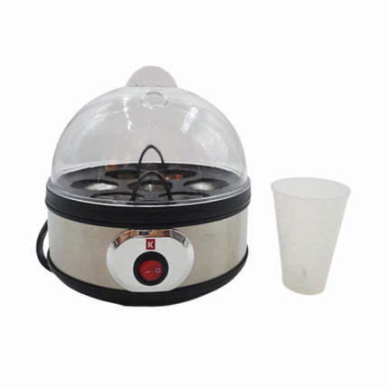 Key Kitchenware Stainless Steel Electric Egg Cooker (7 Eggs) – Automatic Egg Boiler