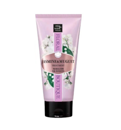 Mise En Scene Floral Boutique Shampoo & Treatment ("Freesia & Musk" or "Jasmine & Muguet") - Made in Korea