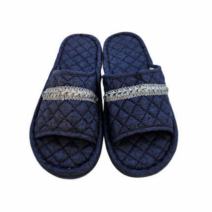 Men's Quilted House Slippers (3 Colors) - One Size (Fits Most Men)