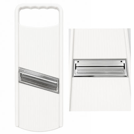 Hansung Cooking Stainless Steel Vegetable Slicer with Blade Cover - Made in Korea