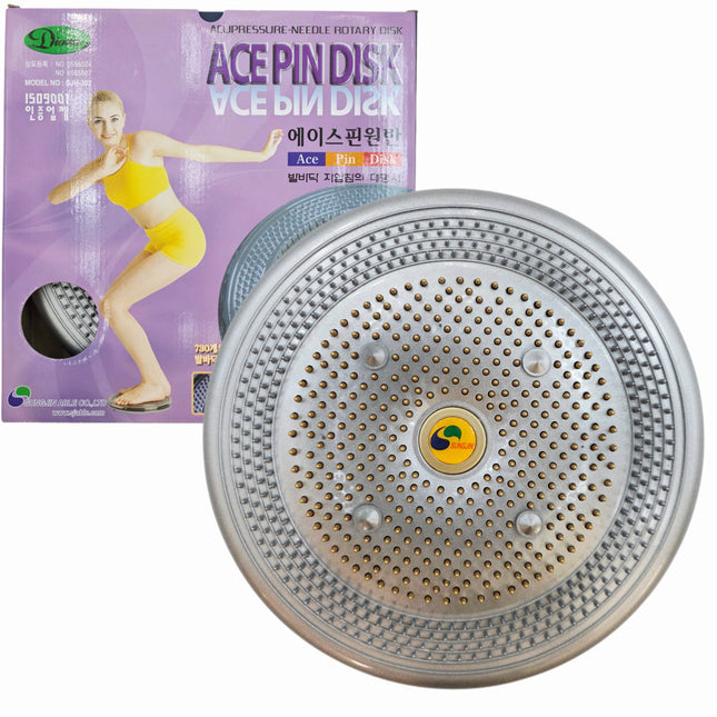 Diana Ace Pin Disk Acupressure Foot Massage Twisting Exercise Board – Made in Korea