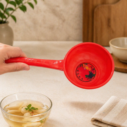 Korean Plastic Handle Gourd Bath Scoop Ladle (6 Sizes) - Made in Korea