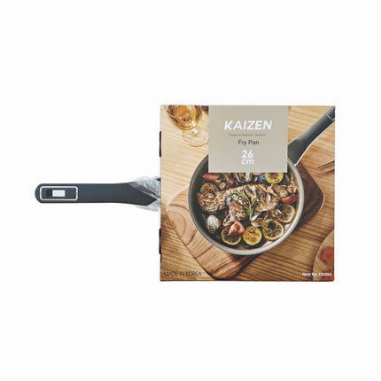 Tosco IH "Highborn" Premium Nonstick Ceramic Frying Pan by Kaizen – Induction, Gas, Electric, Halogen & Hot Plate Ready – Made in Korea – 3 Sizes: 8" (20 cm), 10.25" (26 cm) & 11" (28 cm)