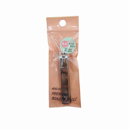"Adeline" Premium No-Mess Toenail Clippers - Anti-Splash - Stainless Steel - Made in Korea