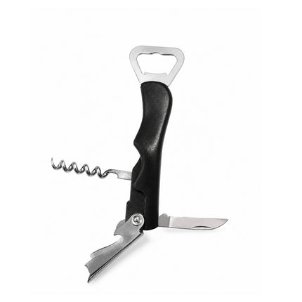 TABLE KING Multi-Function Can Opener with Corkscrew, Bottle Opener & Folding Knife – 5.4 in. (13.7 cm)