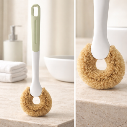 Coconut Fiber Dish, Pot & Pan Kitchen Scrub Cleaning Brush