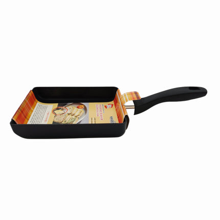 Kaizen Nonstick Korean Egg Pan (5 x 7 in.) - Rectangular Tamagoyaki Omelet Pan