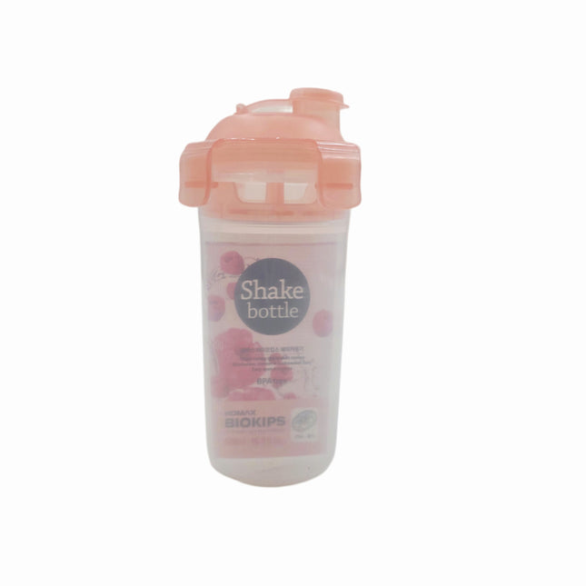 Komax Biokips Shake Bottle with Filter Tray - 500 ml / 16.9 fl oz - Leakproof 4-Lock Lid - Made in Korea