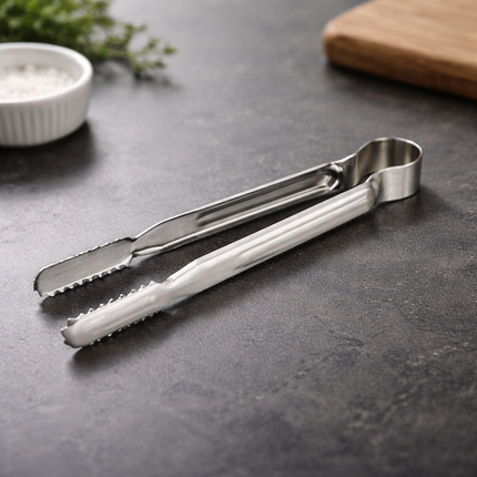 Samduk Crocodile Tongs Stainless Steel Kitchen Tongs – 3 Sizes Available – Made in Korea