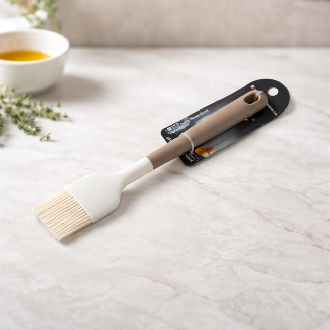 Home Art Silicone Basting Brush (10.6 in) – Heat-Resistant Silicone Kitchen Brush