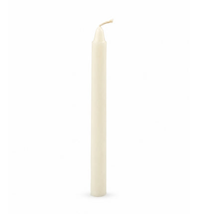 Soobok Premium Household Candles 6-Pack - Long White Utility Candles - Made in Korea