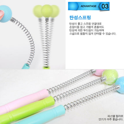 Spring Golf Ball Massager – Flexible Body Massage Tool (3 Colors)
