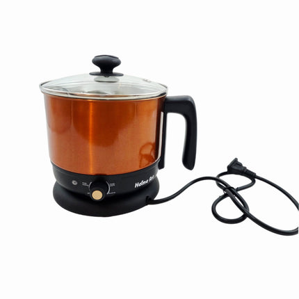 Home Art CUTY Double-Wall Stainless Steel 304 Electric Ramen Cooker (1.3L) – Korean Electric Hot Pot - Multi-Pot