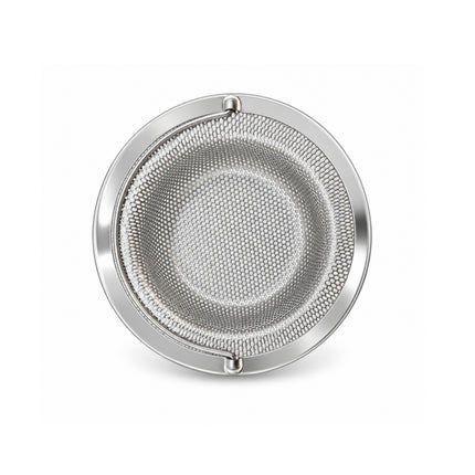 Haodex 18-10 Stainless Steel Sink Strainer Drain Basket with Lift Handle - 4.3 in