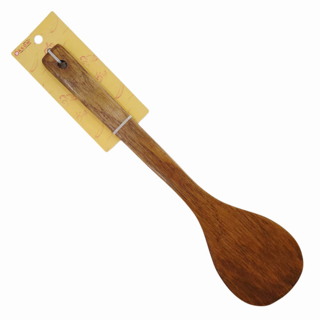 Dasom Natural Wooden Paddle Spatula – Extra Long 15.4” Stirring Spoon