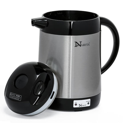Narita Stainless Steel Electric Kettle (1.5L) – Removable Power Cord – Speedy Boiling