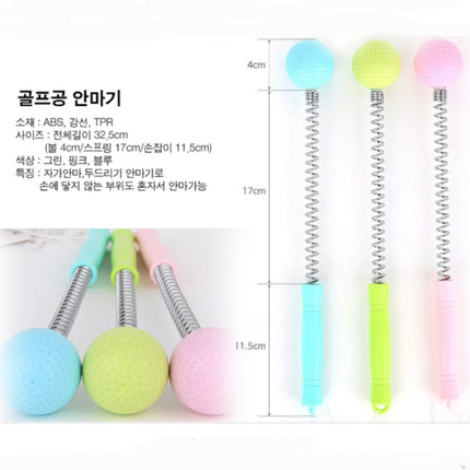 Spring Golf Ball Massager – Flexible Body Massage Tool (3 Colors)