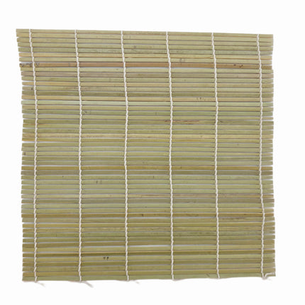 Kaizen Extra Large Wide-Slat Bamboo Sushi Gimbap Rolling Mat - 12 x 12 Inches