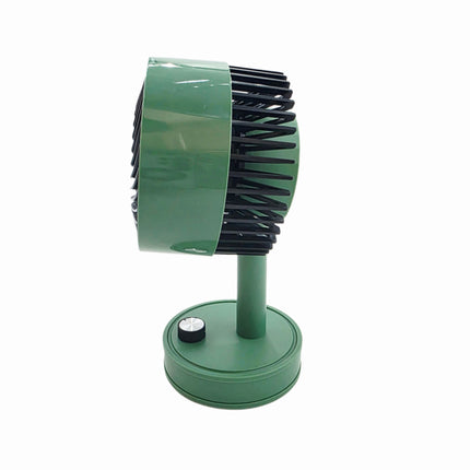 JOEUN Rechargeable Desktop Fan (2 Colors: Green / White) – 90° Adjustable Tilt – Portable USB Cooling Fan