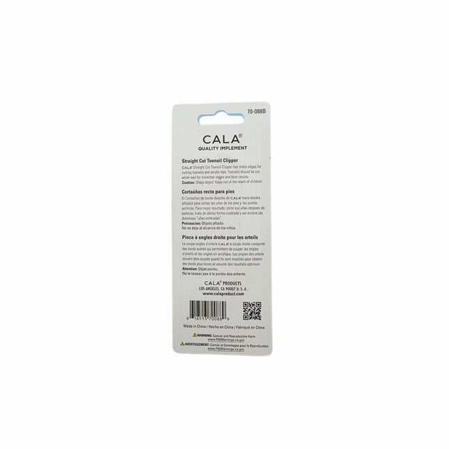 CALA Straight-Cut Toenail Clipper – Professional Quality