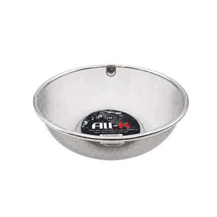 ALL-K Premium Stainless Steel Fine Durable Mesh Colander Basket – 5 Sizes - Made in Korea