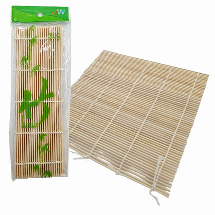 Bamboo Sushi Gimbap Rolling Mat - 9.45 x 9.45 Inches - Bamboo Makisu