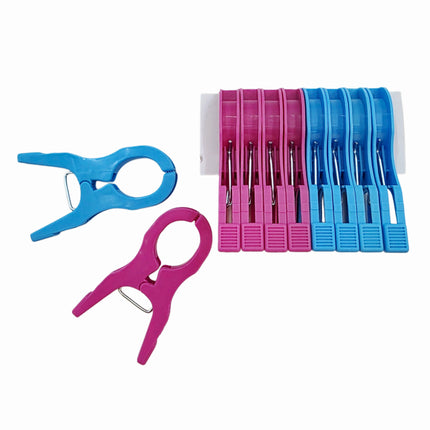 Korean Extra Large Plastic Clothespins (10 pcs) - 4 Inch Laundry Clips - Made in Korea